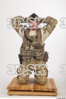 Soldier in American Army Military Uniform 0120
